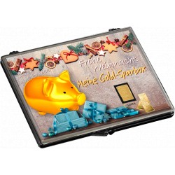 1 x 1 Gramm Goldbarren in Sammelbox (H & M) Valentin-1