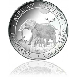 1 Unze Silber Somalia Elefant 2017