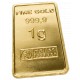 3 x 1 Gram Gold Bar collection box (Heimerle & Meule)