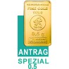 0,5 Gramm Goldbarren (IGR Inc.)