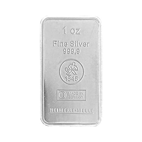 1 Unze Silverbarrs (H&M)