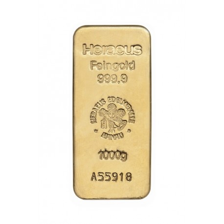 1kg Goldbarren Heraeus