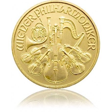 1/10 Ounce Gold Vienna Philharmonic 2022