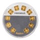 10 x 1 Gramm Goldbarren MultiDisc (Heraeus) 