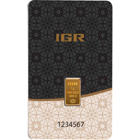 1 g Goldbarren (IGR Inc.)