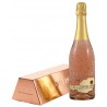 Sparkling Wine with gold leaf - Rosé