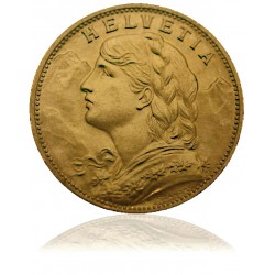 Vreneli Gold 20 Swiss Franc