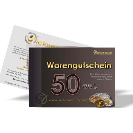 50 Euro Gutschein