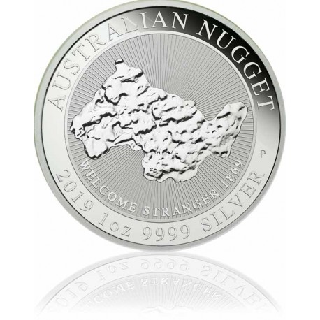 1 Ounce Silver Australian Nugget Special Edition