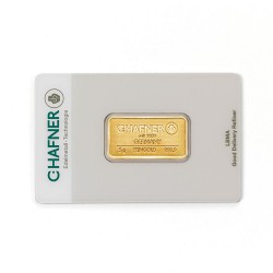 5 gram gold bar (C. Hafner)