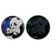 1 Unze Silber GlowingGalaxy Panda 2019
