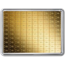 100 x 1 Gramm Gold Combibarren (H&M)