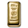 250 gram cast ingot gold bar (H&M) 