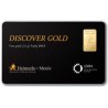 2,5 Gramm FineCard Goldbarren (H&M) 