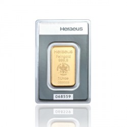 1 Unze Goldbarren (Heraeus)